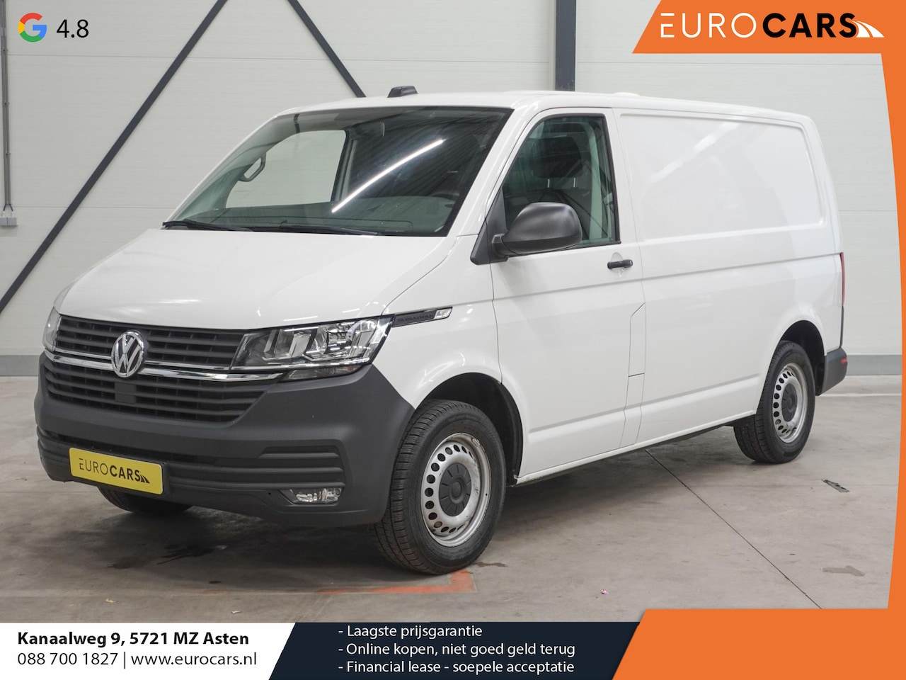 Volkswagen Transporter - 6.1 L1H1 28 Highline Airco Cruise Carplay Parkeersensoren Trekhaak - AutoWereld.nl