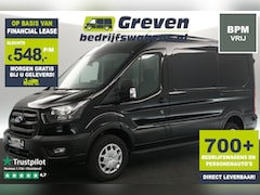 Ford Transit - 2.0 EcoBlue L2H2 130PK | BPM Vrij | Airco Cruise Carplay Navigatie PDC 3 Persoons Trekhaak