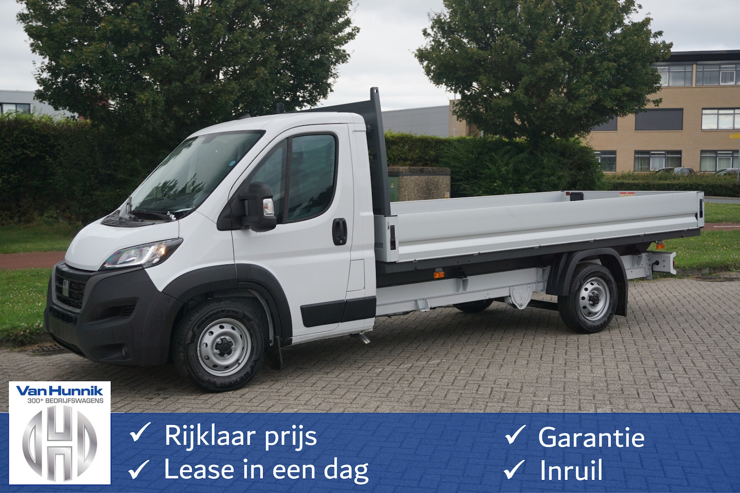 Fiat Ducato - MAXI 35 2.2 140PK Open laadbak Series 9 Airco, Cruise, Bluetooth!!  NR. T01* - AutoWereld.nl