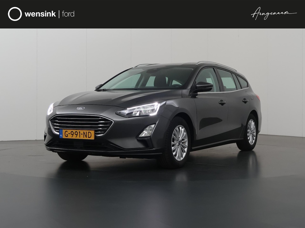 Ford Focus Wagon - 1.0 EcoBoost Titanium Business | Navigatie | Climate Control | Stoelverwarming | Parkeerse - AutoWereld.nl