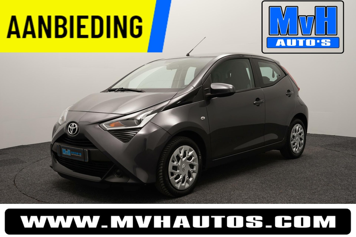 Toyota Aygo - 1.0 VVT-i x-play|CARPLAY|CAMERA|DAB|LED|ORG.NL - AutoWereld.nl