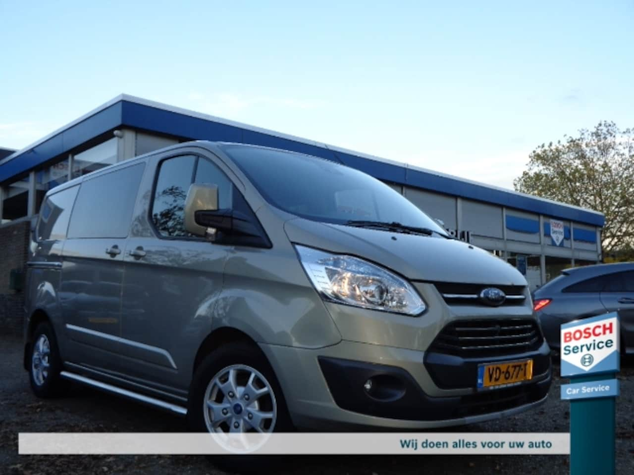 Ford Transit Custom - TDCi 125PK 270 Dubbel Cab. Limited Geïsoleerd,vol opties - AutoWereld.nl