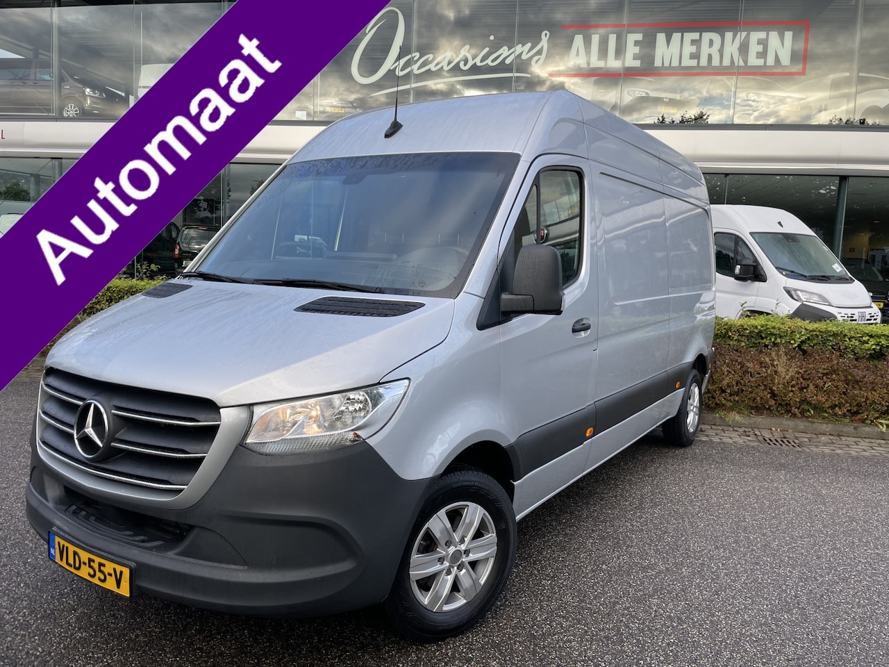 Mercedes-Benz Sprinter - 314 2.2 CDI L2H2 DC 2 zitpl.RV - Zijschuifd.R - Laadvloer - Tussenschot.V - Zijwind Ass. - - AutoWereld.nl