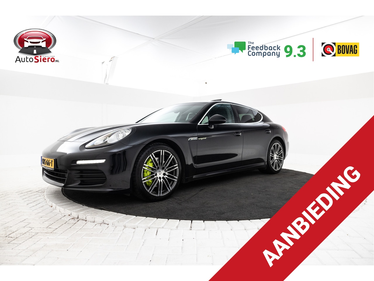 Porsche Panamera - 3.0 S E-Hybrid - Dealer Onderhouden, Cruise Control, Navigatie, LEER - AutoWereld.nl