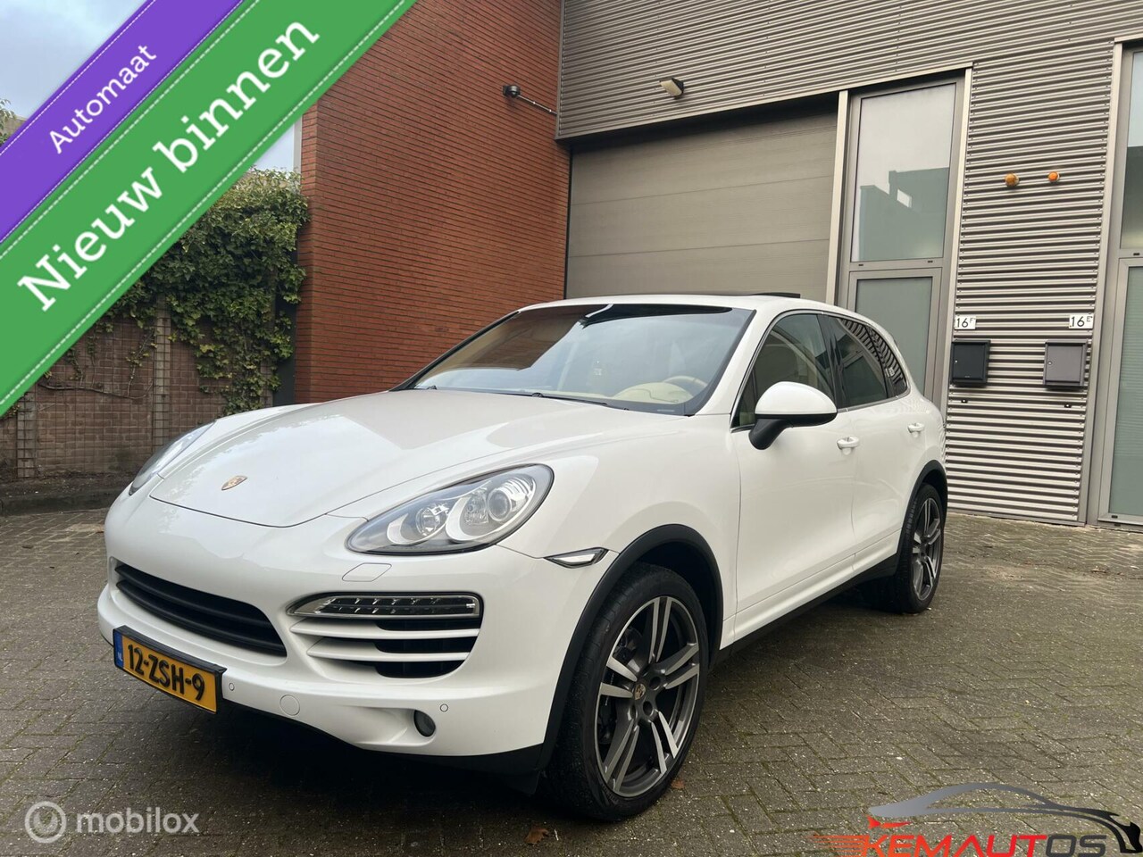 Porsche Cayenne - 3.0 D✅2013✅WHITE&BLACK✅PANORAMADAK✅✅ - AutoWereld.nl