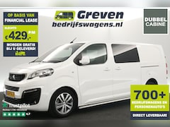 Peugeot Expert - 2.0 BlueHDI L3H1 180PK Automaat | Dubbele Cabine 2xSchuifdeur Airco Camera Carplay Cruise