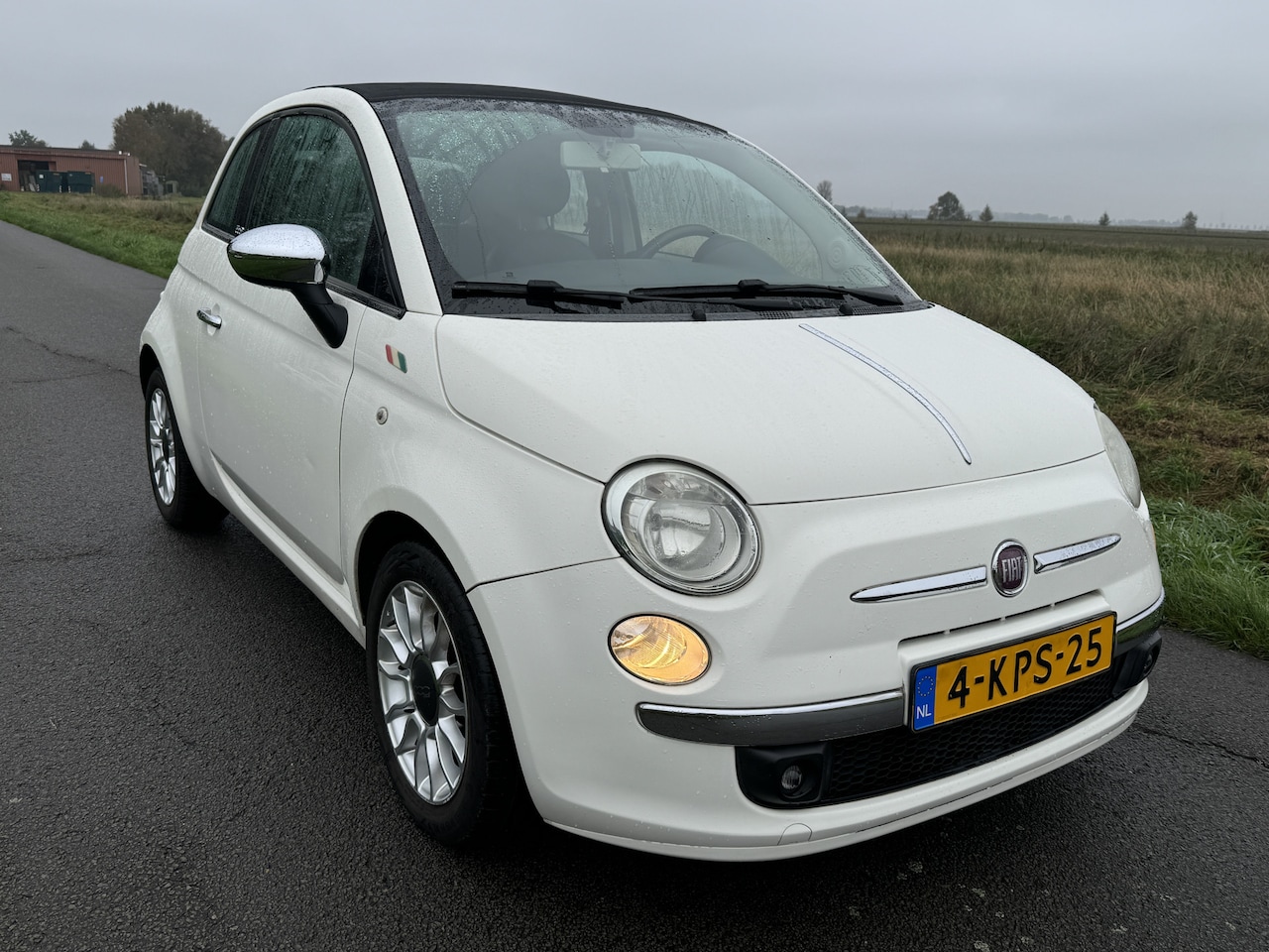 Fiat 500 C - 0.9 TwinAir Lounge CABRIO /LEER/AIRCO/AUTOMAAT/ 92.000km!! - AutoWereld.nl