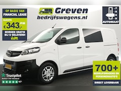 Opel Vivaro - 2.0 CDTI L2H1 177PK Automaat Airco 2xSchuifdeur Cruise 360Camera Carplay Navigatie 3 Pers