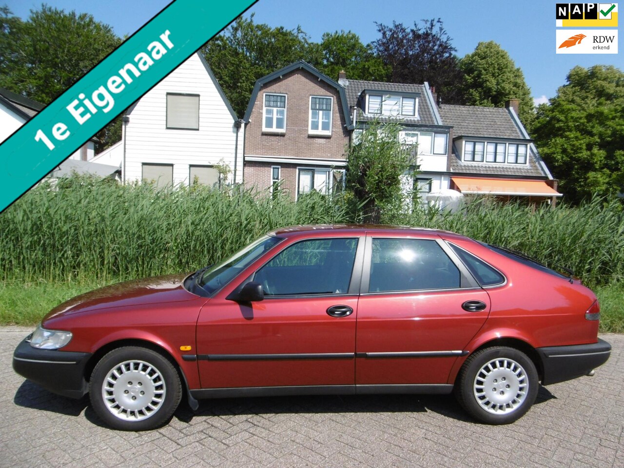 Saab 900 - 2.0 5-deurs 131pk Airco Cruise UNIEKE STAAT 25 jaar lang 1e eigenaar - AutoWereld.nl