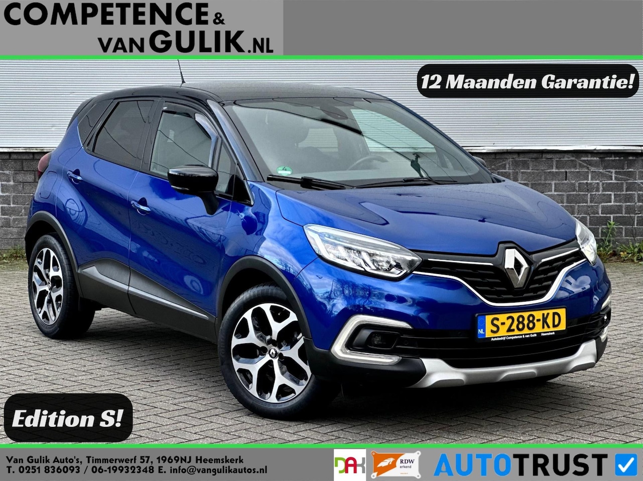 Renault Captur - 1.3 TCe Edition S | Automaat | Cruise Control | Navigatie | LED | - AutoWereld.nl