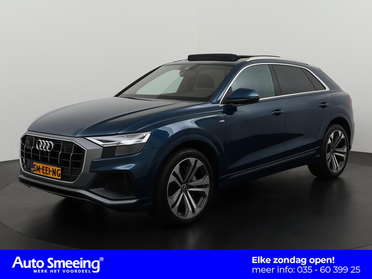 Audi Q7 - 55 TFSIe quattro S-Line | Panoramadak | Trekhaak | Zondag Open! - AutoWereld.nl