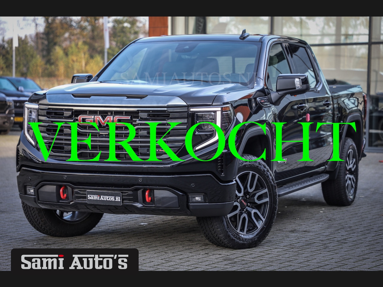 GMC Sierra - AT4 | BLACK | RIJKLAAR PRIJS | LPG | VIRTUAL + HUD | BOM VOL | 360 CAM | DC | DODGE RAM EN - AutoWereld.nl