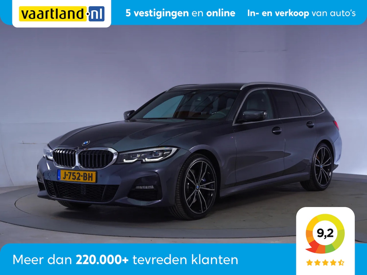 BMW 3-serie Touring - 320i M Sport High Executive Aut. [ Leder Head-up Live-cockpit prof. HiFi Camera ] - AutoWereld.nl