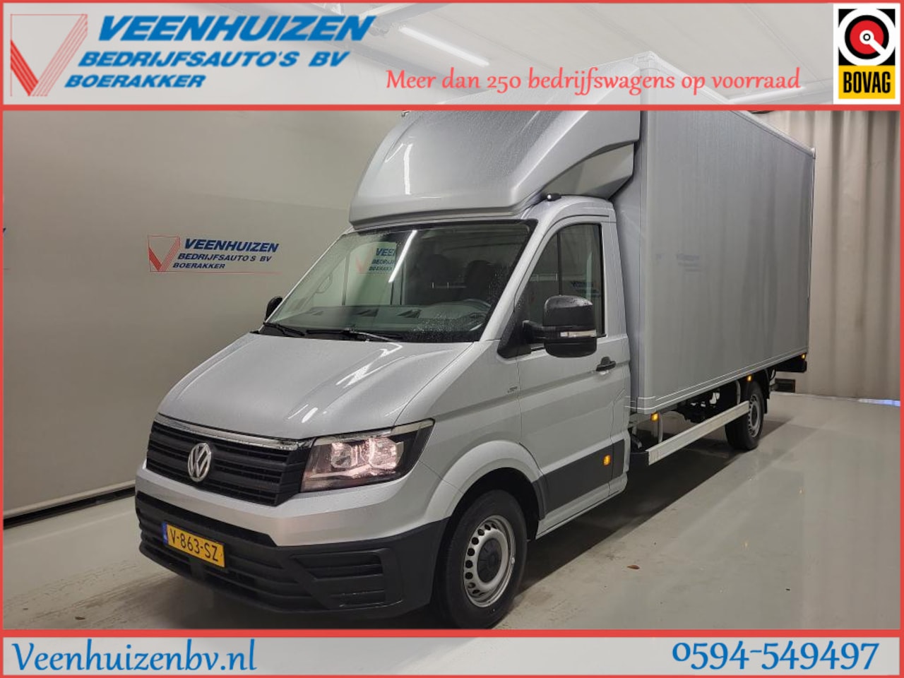 Volkswagen Crafter - 2.0TDI Bakwagen+Laadklep Euro 6! - AutoWereld.nl