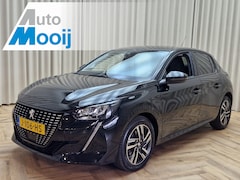 Peugeot 208 - 1.2 PureTech Allure *All Black* Adaptive Cruise / Virtual Cockpit / 1/2 Leder / Keyless /