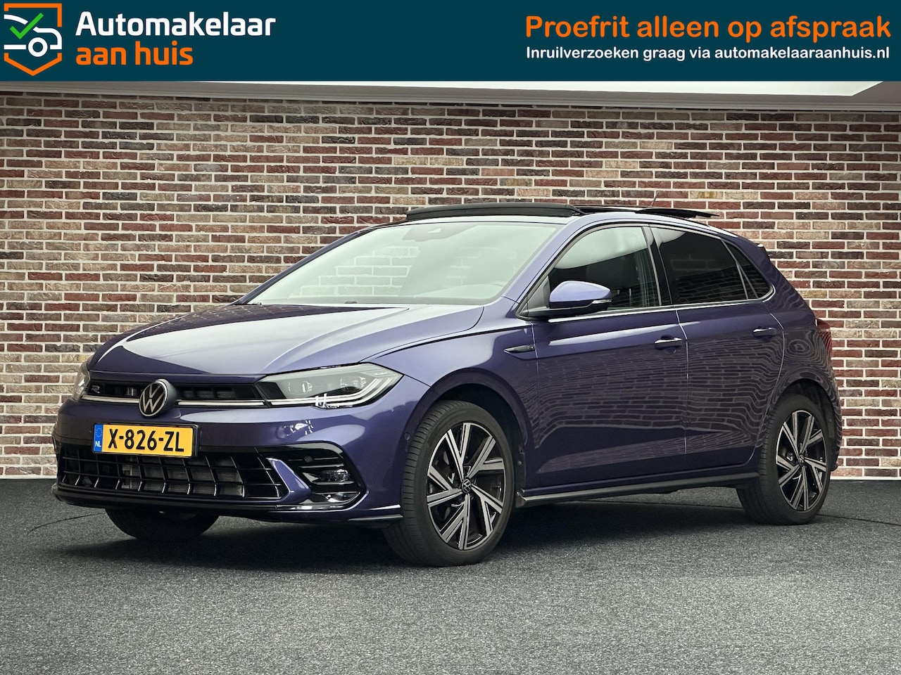 Volkswagen Polo - 1.0TSI R-Line Dak Beats CarPlay Virtual Blindspot ACC - AutoWereld.nl