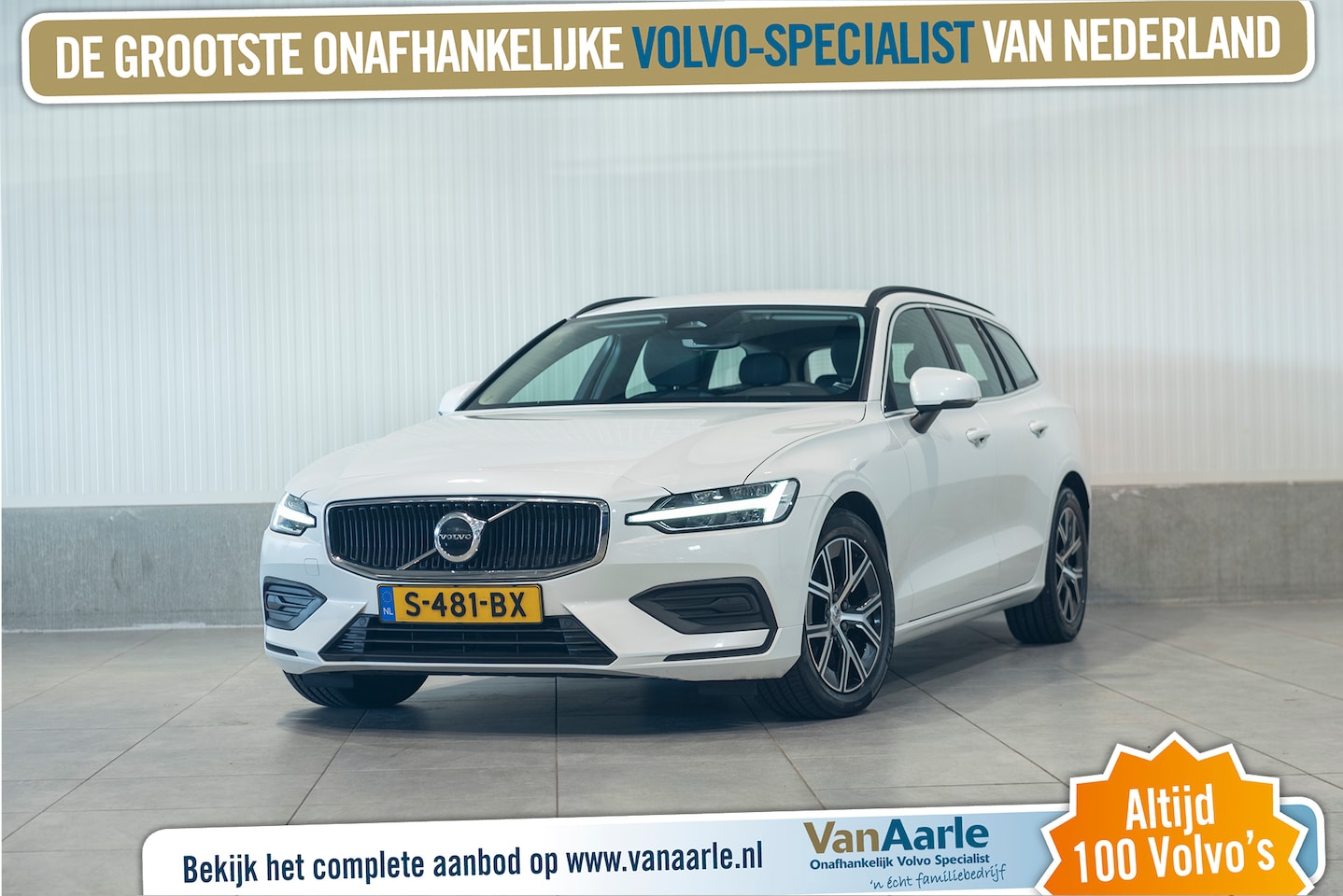 Volvo V60 - B3 Aut. Core Adapt.CruiseControl Keyless 163pk - AutoWereld.nl