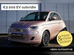 Fiat 500e - 42 kWh Hatchback La Prima | Led Koplampen | Cruise Control | Keyless | Navigatie, DAB, Blu