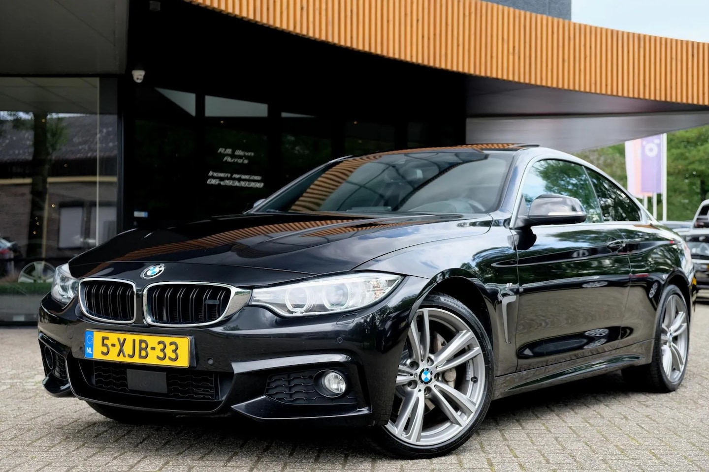 BMW 4-serie Coupé - 435d xDrive High Executive/M-Pakket/HUD/HK/ACC/Schuifdak/Trekhaak - AutoWereld.nl