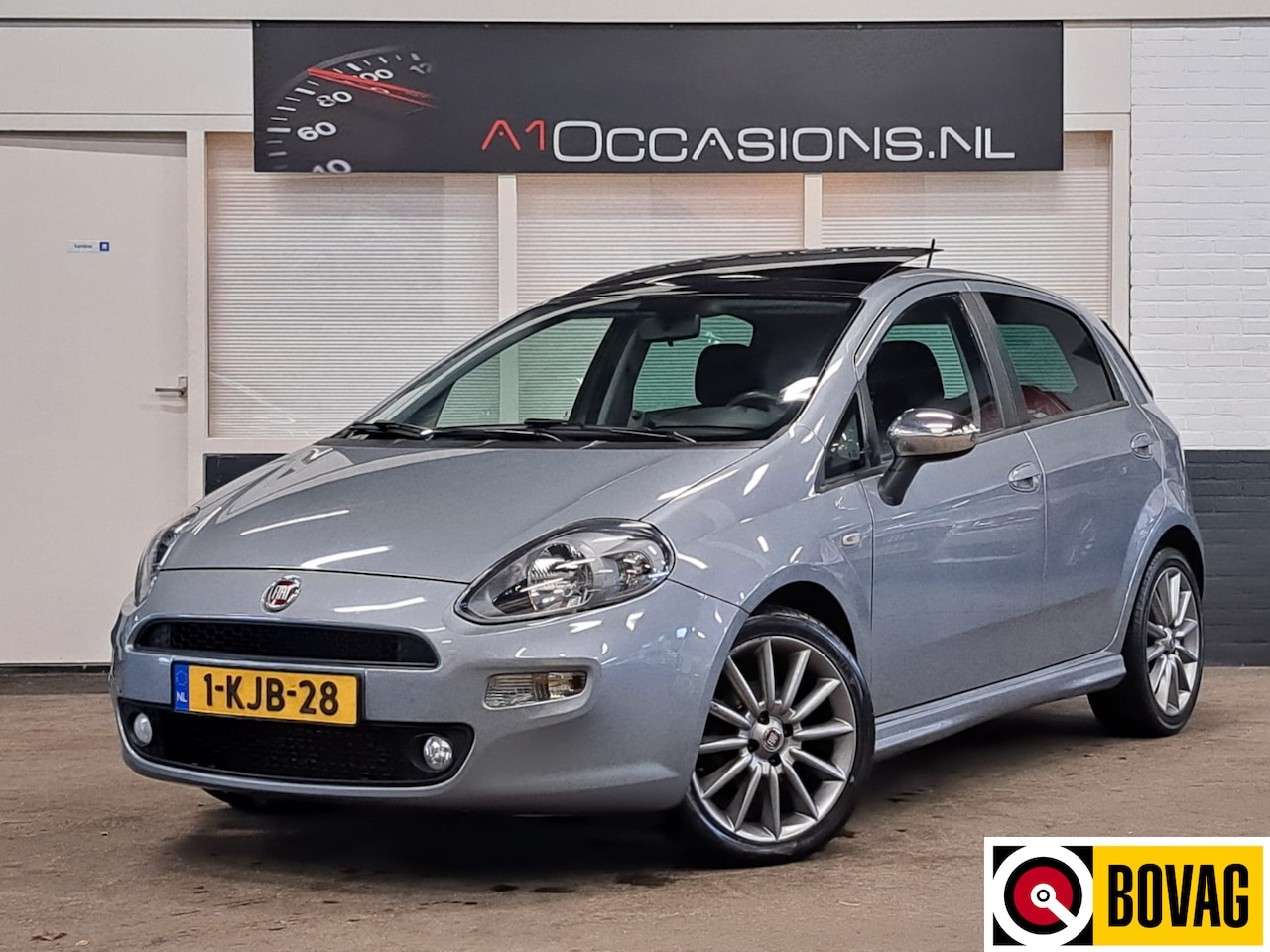 Fiat Punto Evo - 0.9 TwinAir Sport + PANODAK !! - AutoWereld.nl