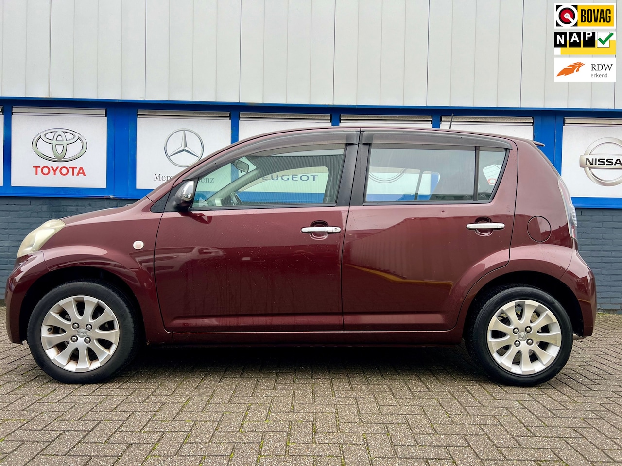 Daihatsu Sirion 2 - 1.3-16V Sport 2008 NWE.APK 1995EU - AutoWereld.nl