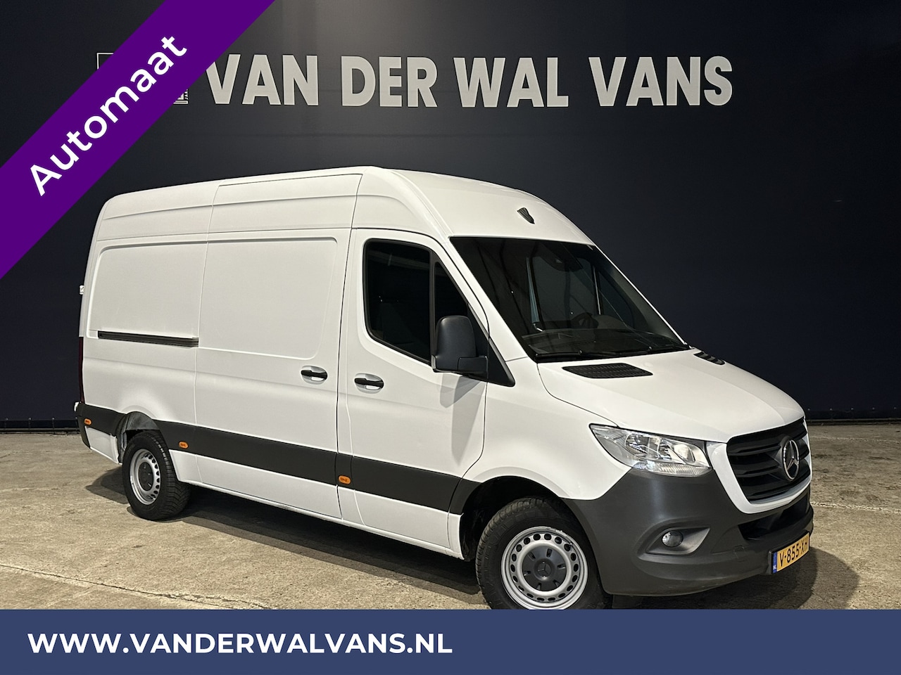 Mercedes-Benz Sprinter - 314 CDI 143pk Automaat L2H2 Euro6 Airco | Navigatie | Camera | Chauffeursstoel trekhaak, m - AutoWereld.nl