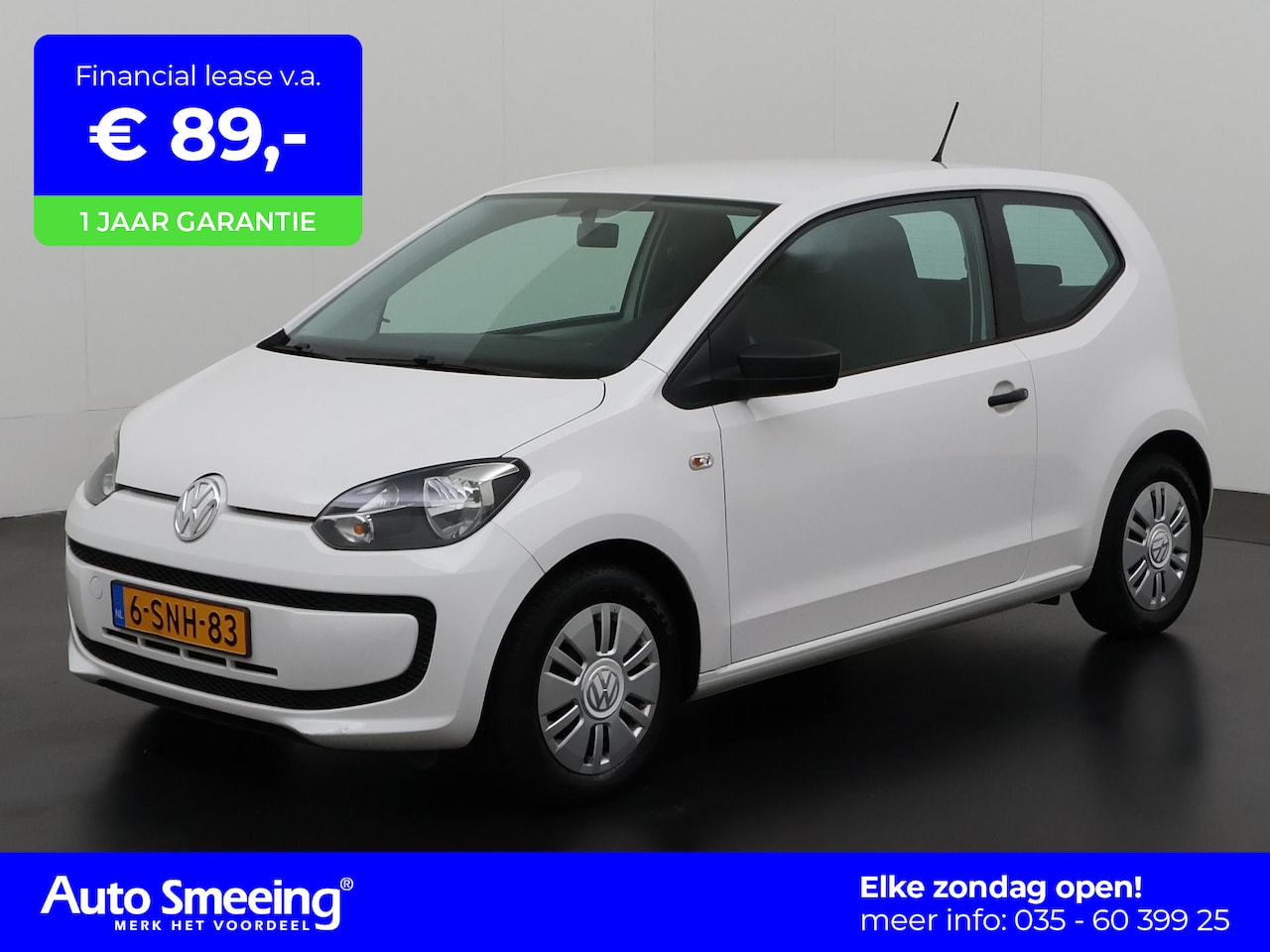 Volkswagen Up! - 1.0 easy up! BlueMotion | Airco | Zondag Open! - AutoWereld.nl