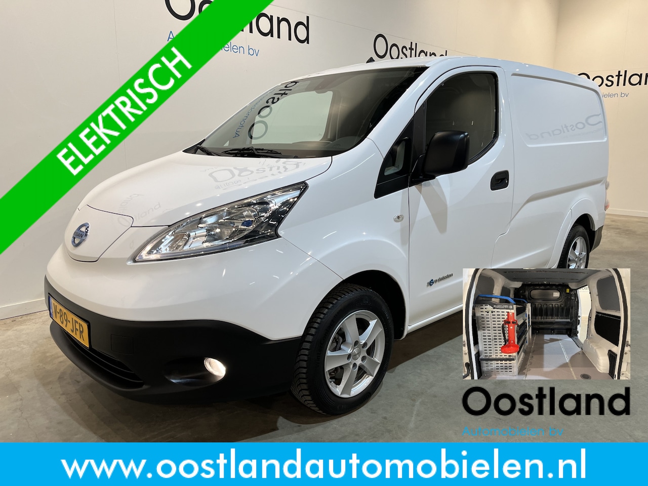 Nissan e-NV200 - Business 40 kWh Servicebus / Sortimo Inrichting / 100% elektrisch !! / Airco / Cruise Cont - AutoWereld.nl