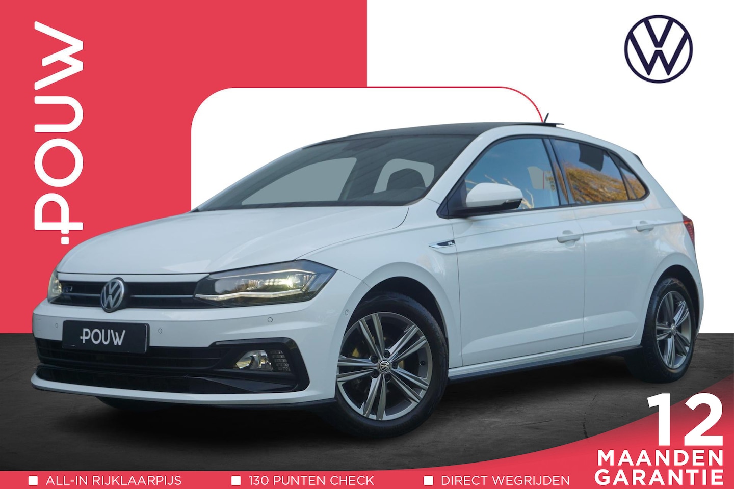 Volkswagen Polo - 1.0 TSI 95pk Highline Business R | Panoramadak | R Line | Achteruitrijcamera - AutoWereld.nl