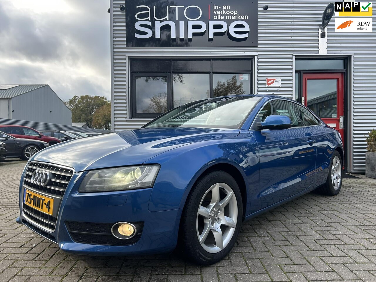 Audi A5 Coupé - 2.0 TFSI Pro Line CLIMA-NAVI-CRUISE-BLUETOOTH-ORGINEEL NEDERLANDS! - AutoWereld.nl