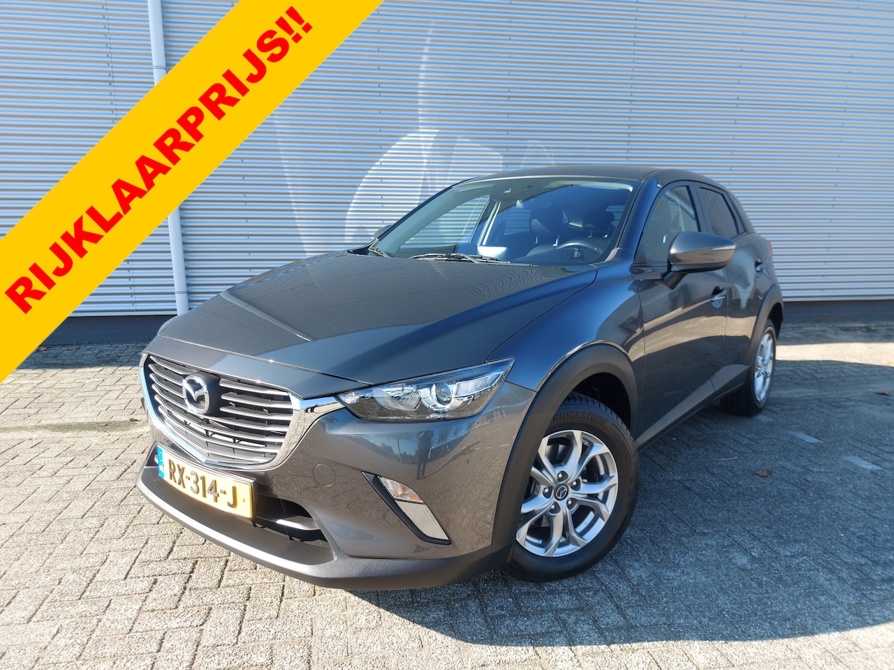 Mazda CX-3 - 2.0 SkyActiv-G 120 Dynamic, cruise,afneembare trekhaak,navigatie,stoelverwarming,parkeerse - AutoWereld.nl