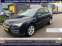 Ford Focus Wagon - 1.6-16V Futura , leuke station wagon, apk eind 2025, trekhaak, l.v velgens