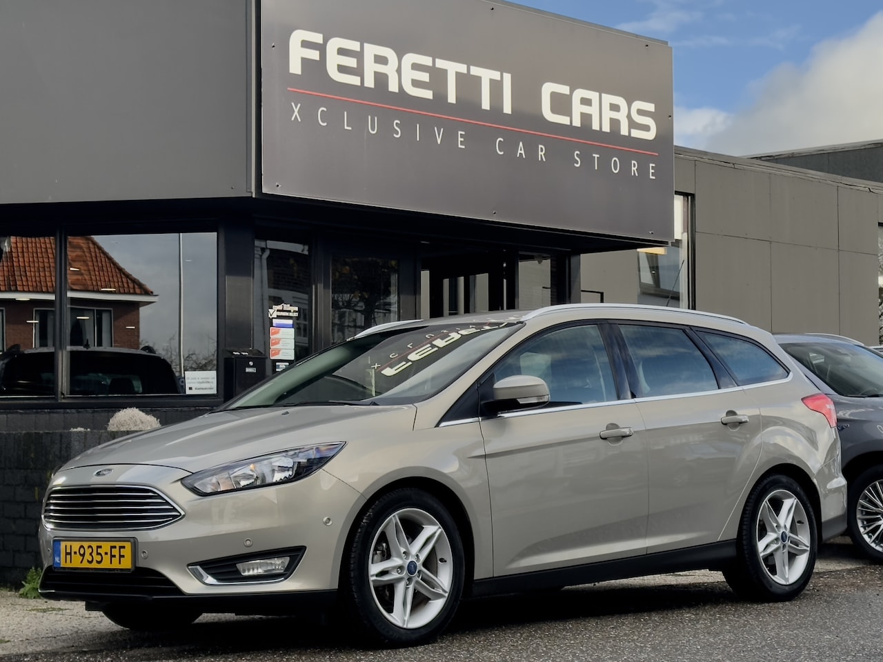 Ford Focus Wagon - 1.0 Edition 143D.KM NAVI AIRCO LED LMV PDC - AutoWereld.nl