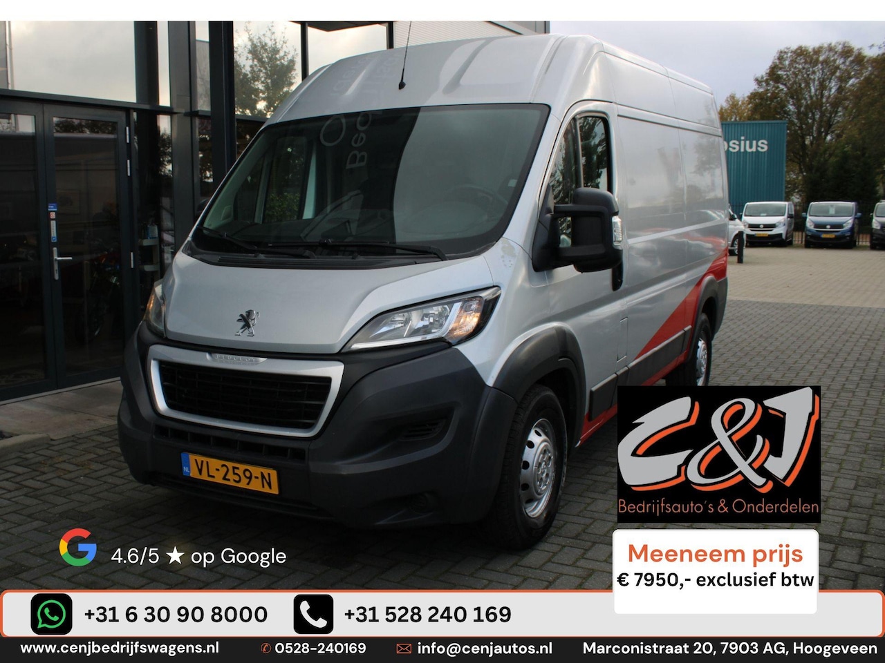 Peugeot Boxer - 435 2.2 HDI L3H2 XR elek pakket airco 7950,- ex btw - AutoWereld.nl