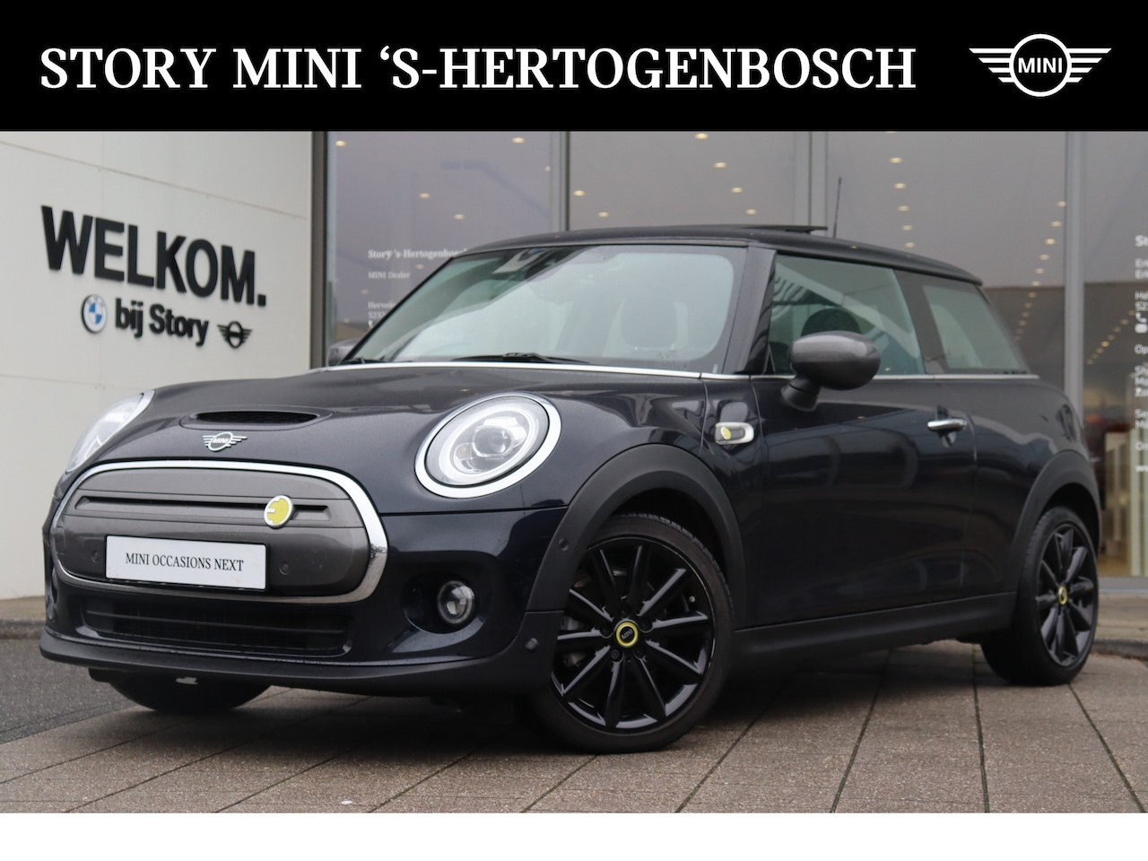 MINI Mini-Electric - Yours / Panoramadak / Achteruitrijcamera / Adaptieve LED / Sportstoelen / Comfort Access / - AutoWereld.nl