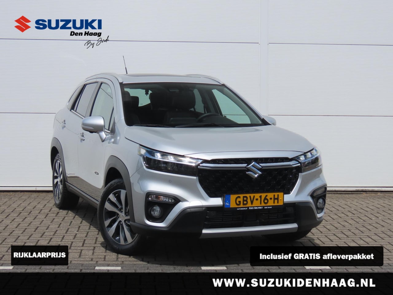 Suzuki S-Cross - 1.4 Boosterjet Style Smart Hybrid Panodak !! - AutoWereld.nl