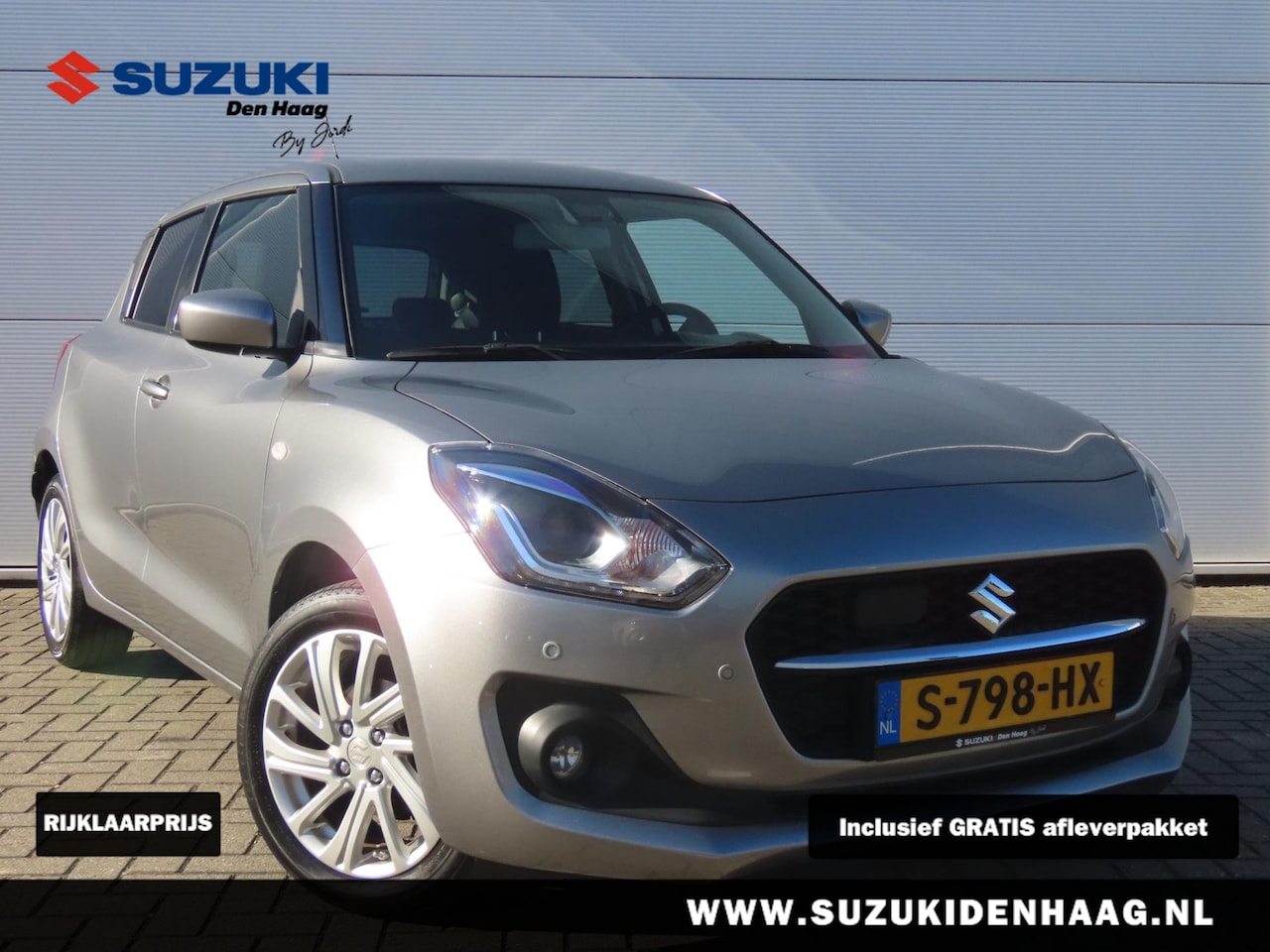 Suzuki Swift - 1.2 Select Smart Hybrid CVT-Automaat Apple carplay / Android auto - AutoWereld.nl