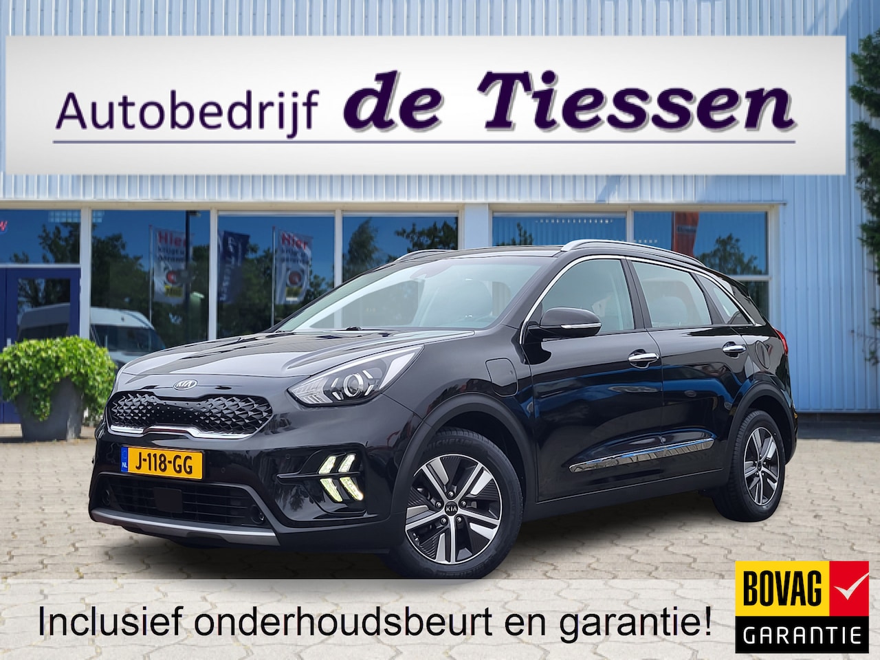 Kia Niro - 1.6 GDi PHEV DynamicLine 1.6 GDi PHEV DynamicLine, Adapt.cruise, Carplay, Rijklaar met beurt & garantie! - AutoWereld.nl