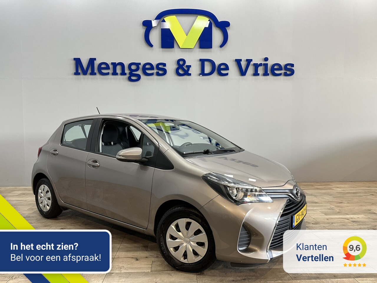 Toyota Yaris - 1.0 VVT-i Aspiration Airco | Camera | Bluetooth | Elek ramen | Isofix | NAP | - AutoWereld.nl