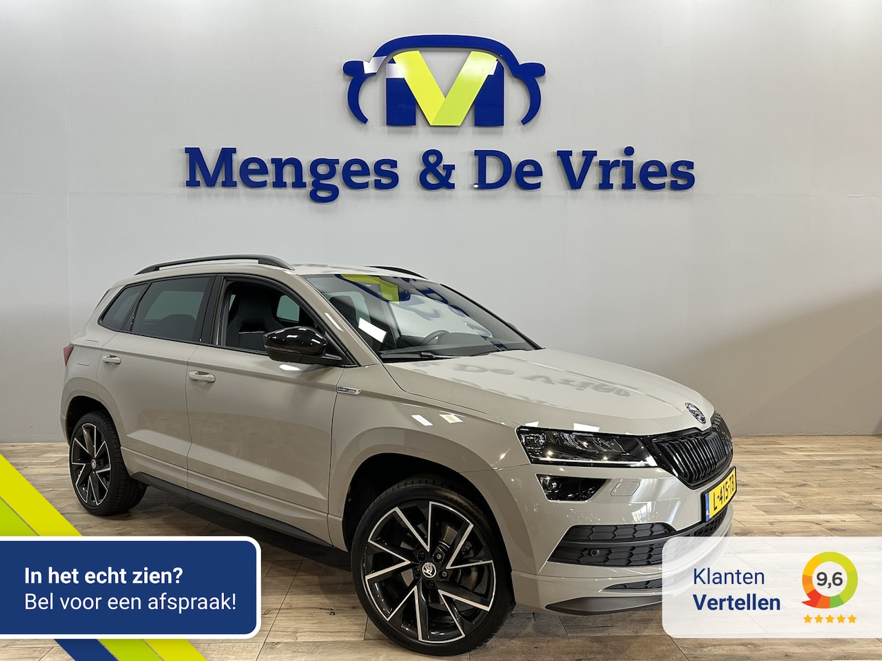 Skoda Karoq - 1.5 TSI ACT Sportline Business Airco ECC | LED | Virtual | Navigatie | Stoelverwarming | A - AutoWereld.nl