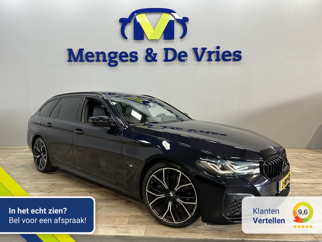 BMW 5-serie Touring - 530i High Executive Edition M Sport | Laser | Panorama | Virtual | Luchtvering | Leer | 36 - AutoWereld.nl