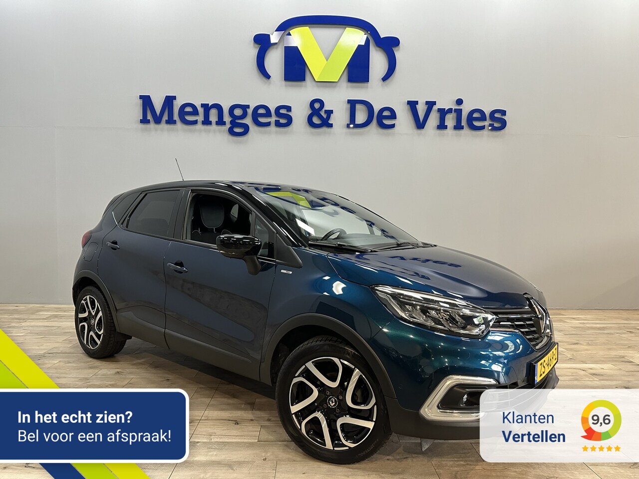 Renault Captur - 0.9 TCe Bose LED | Airco | Camera | Keyless | Navigatie | Bose | Cruise Control | Parkeerh - AutoWereld.nl