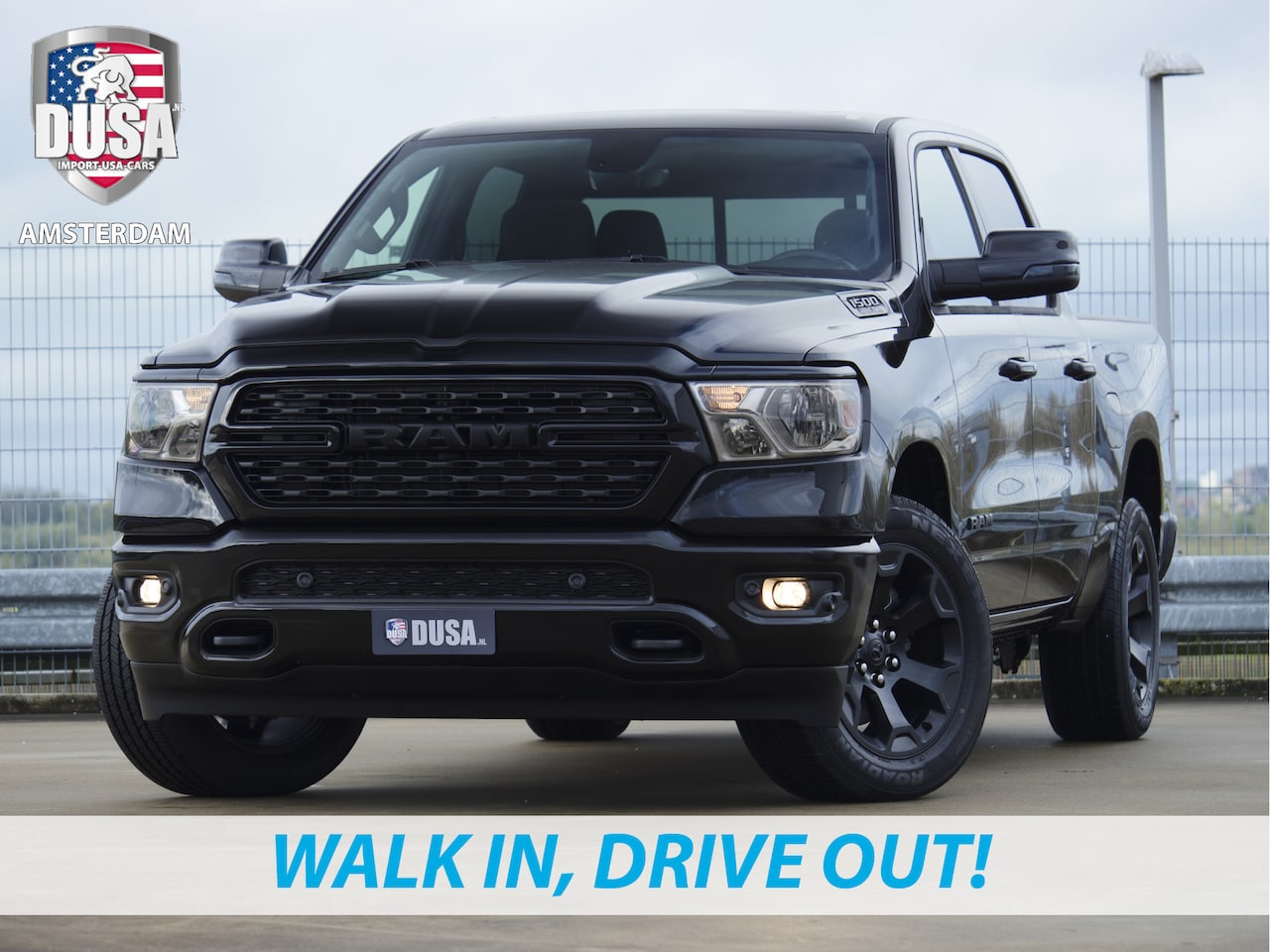 Dodge Ram 1500 - Big Horn | Night Edition | 5.7 V8 | 4x4 | Crew Cab Nieuw binnen! Meerprijs extra opties / - AutoWereld.nl