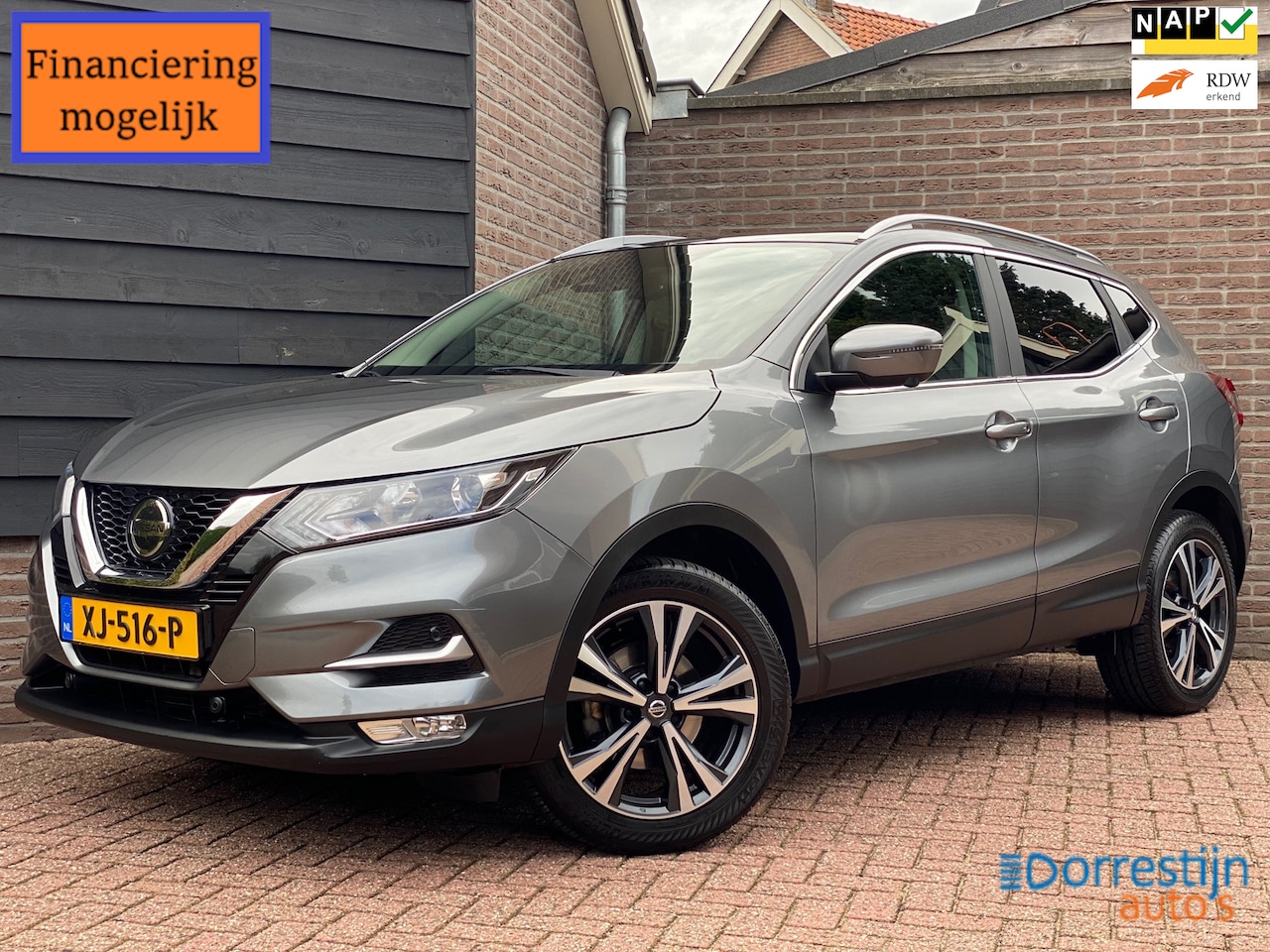 Nissan Qashqai - 1.2 Tekna Automaat/Trekhaak/360 Camera/Navigatie/Pano - AutoWereld.nl