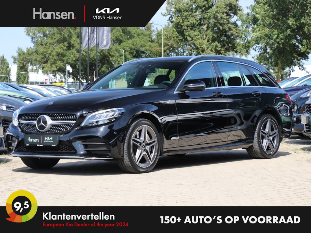 Mercedes-Benz C-klasse Estate - 300e AMG I Leder I Head-up I Camera - AutoWereld.nl