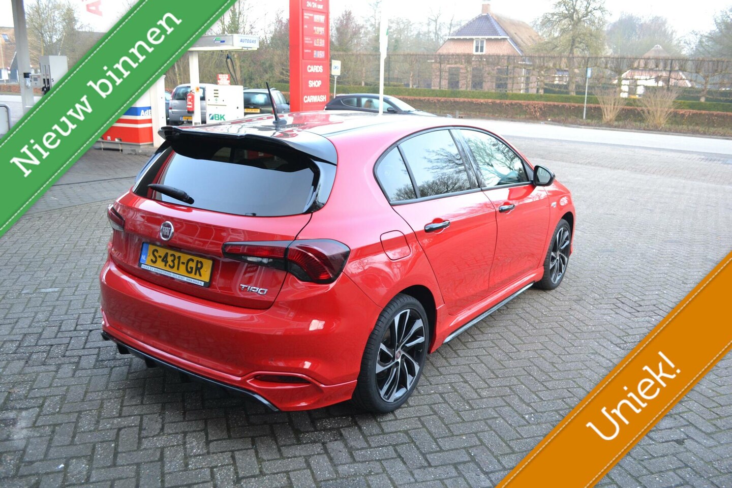 Fiat Tipo - 1.4 Turbo Mirror 1.4 Turbo Mirror, Station, Trekhaak, Navigatie. - AutoWereld.nl