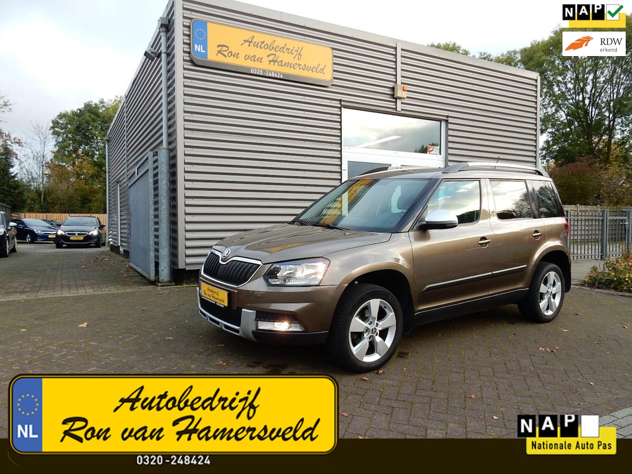 Skoda Yeti - 1.2 TSI AMBITION*NAVI*CR CONTR*TREKHAAK* - AutoWereld.nl