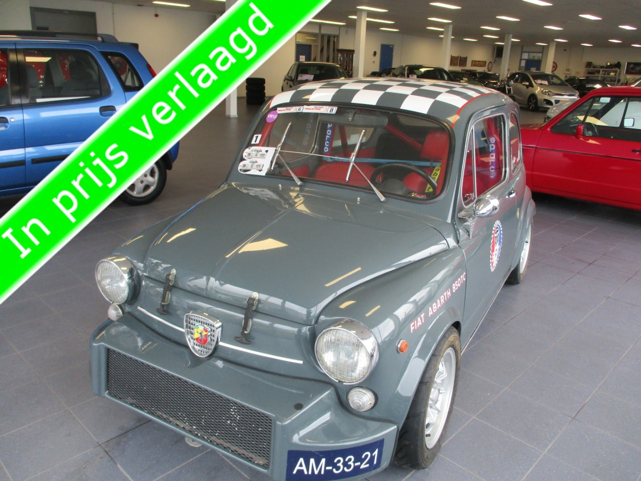 Fiat 850 - Abarth TC Fiat 600 Abarth replica. - AutoWereld.nl