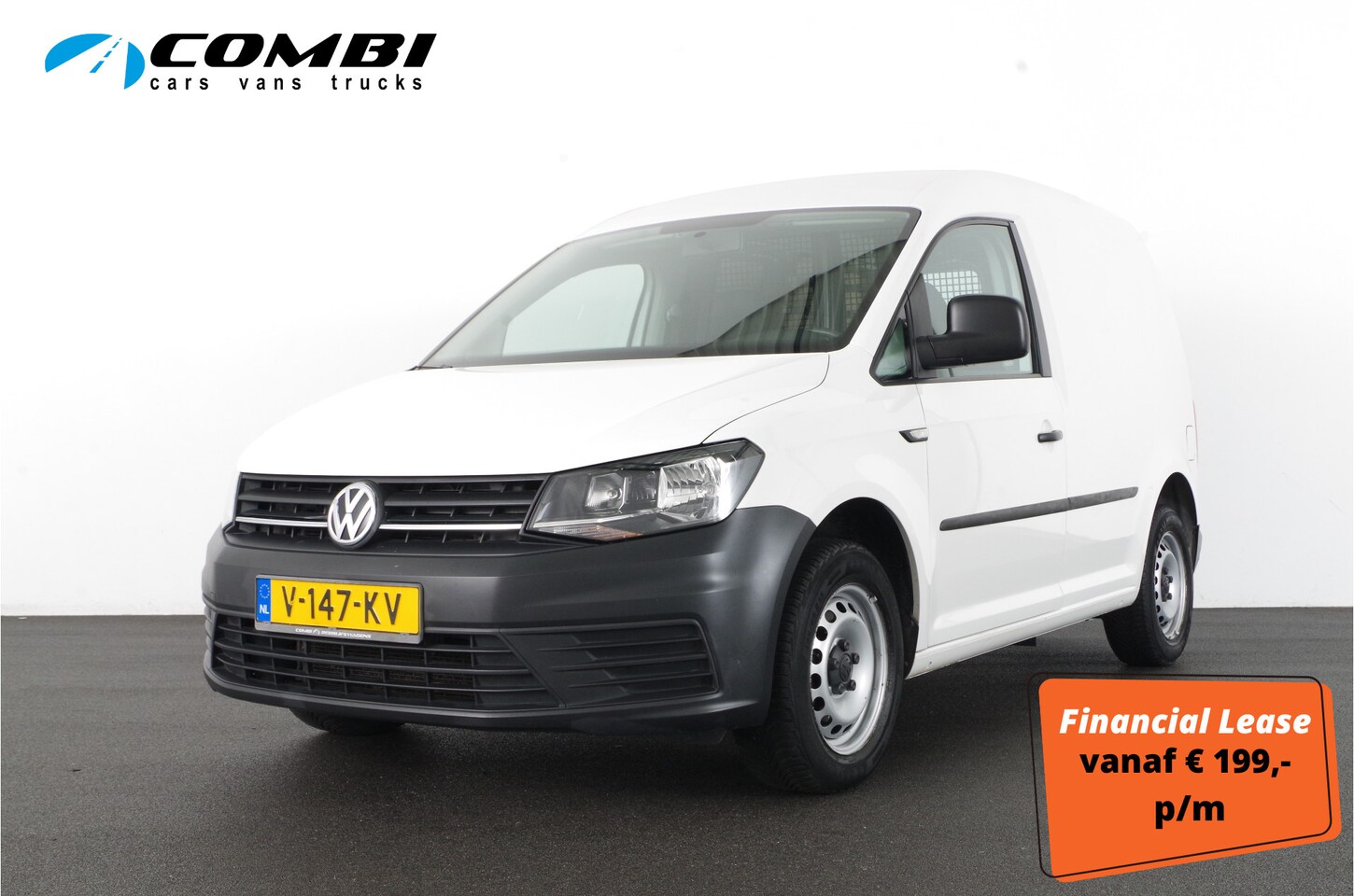 Volkswagen Caddy - 2.0 TDI L1H1 BMT > Euro 6 | Trekhaak | Bluetooth | airco | schuifdeur - AutoWereld.nl