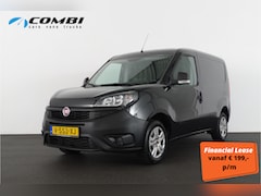 Fiat Doblò Cargo - 1.3 MJ L1H1 Actual > schuifdeur / Euro 6 / zwart metallic